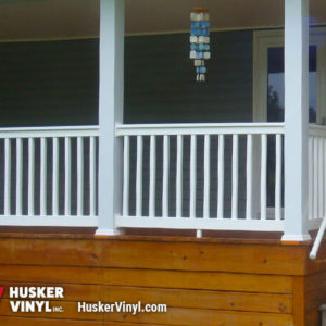 3' Denali White Square Railing