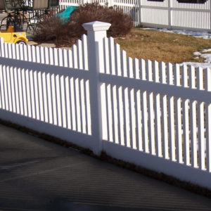 5' Cascade Picket Fence-0