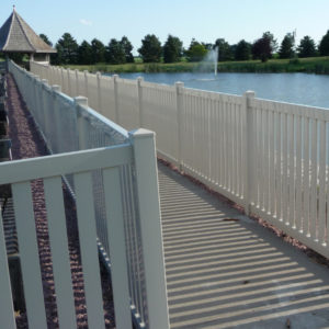 4' Town & Country Picket Fence-0