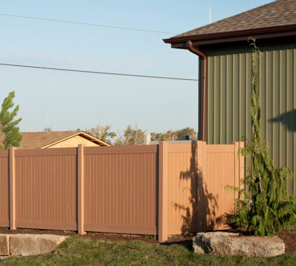 Redwood Woodland Select Privacy Fence